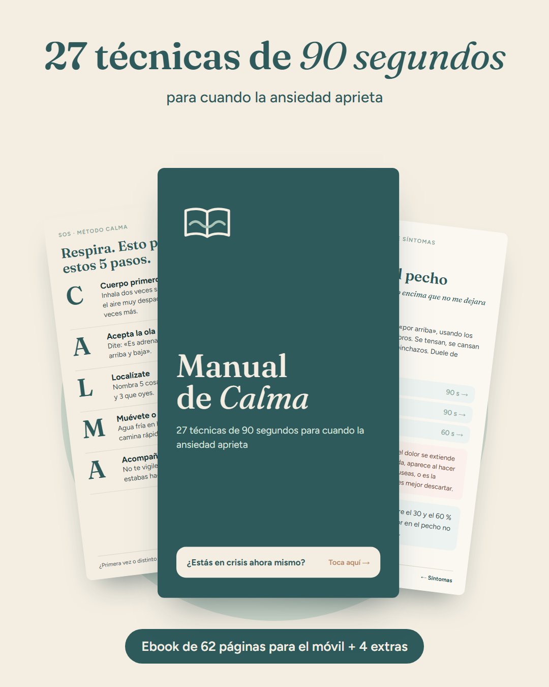 Manual de Calma: 27 técnicas de 90 segundos